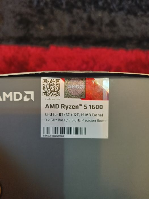 Procesor AMD Ryzen 5 1600