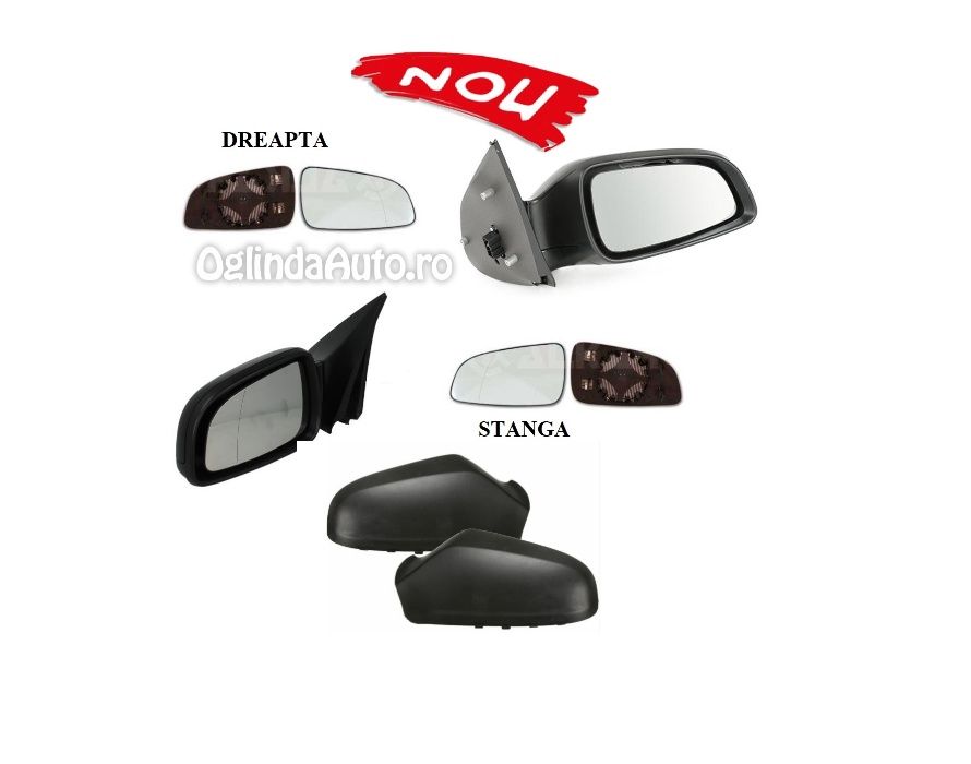 Oglinda Opel Astra H geam sticla oglinzi 2004\2005.2006\2007.2008\2009