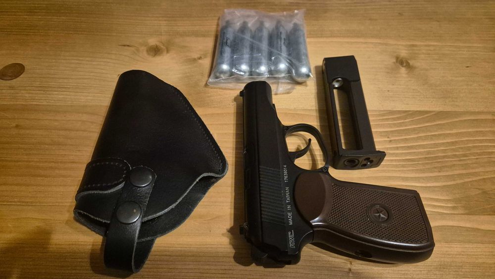 Pistol airsoft full metal Makarov CO2 6mm