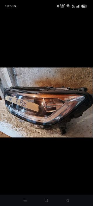 Оригинален фар за vw t-roc full led