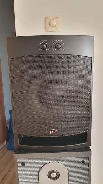 Pret PROMO  set boxe B&W 600i si subwoofer activ PSB