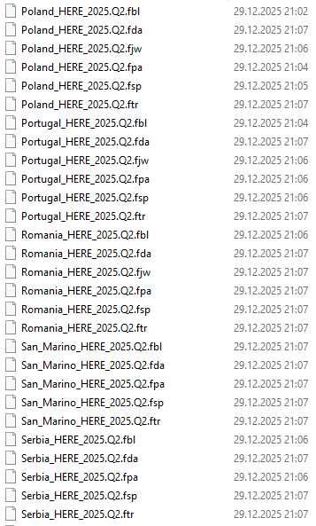 Harti si soft GPS Full Europa 2025