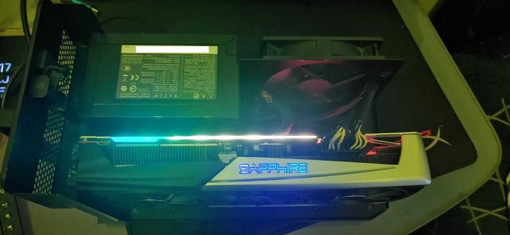 Razer Core(Вн-й кейс-видеокарта,Ориг.)+ AMD RX 5700 XT Sapphire Nitro+