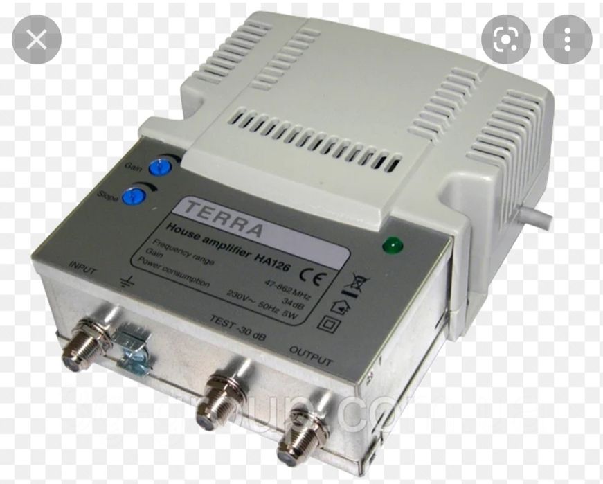 Усилитель TERRA для UZDIGITAL tv антенна Кабель Тв. Оригинал продукт.