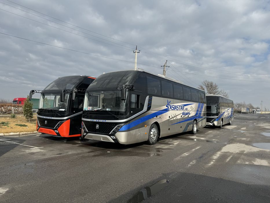 Принимаем заказы на новые автобус ASIASTAR 12 м на газе Метан.