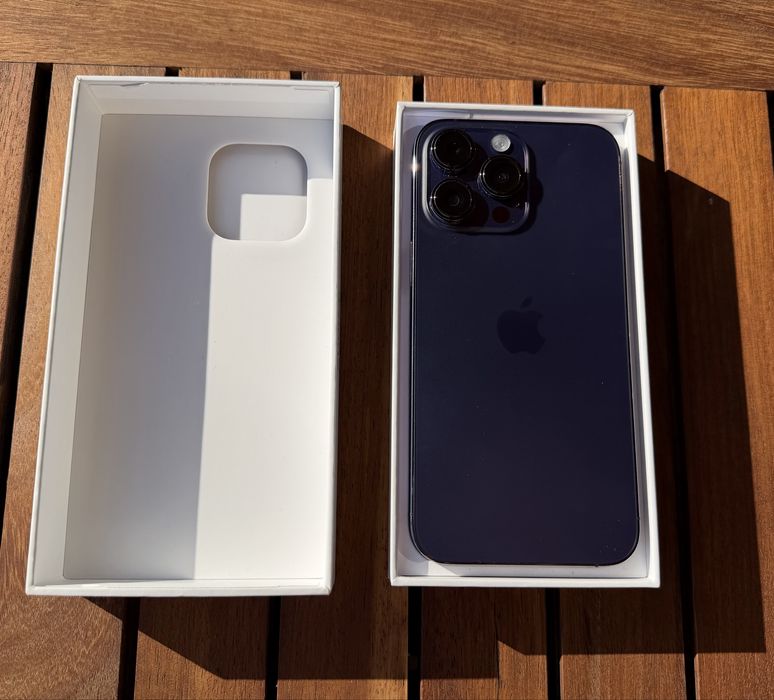 iPhone 14 Pro Max 128GB Deep Purple BATERIE NOUA La cutie