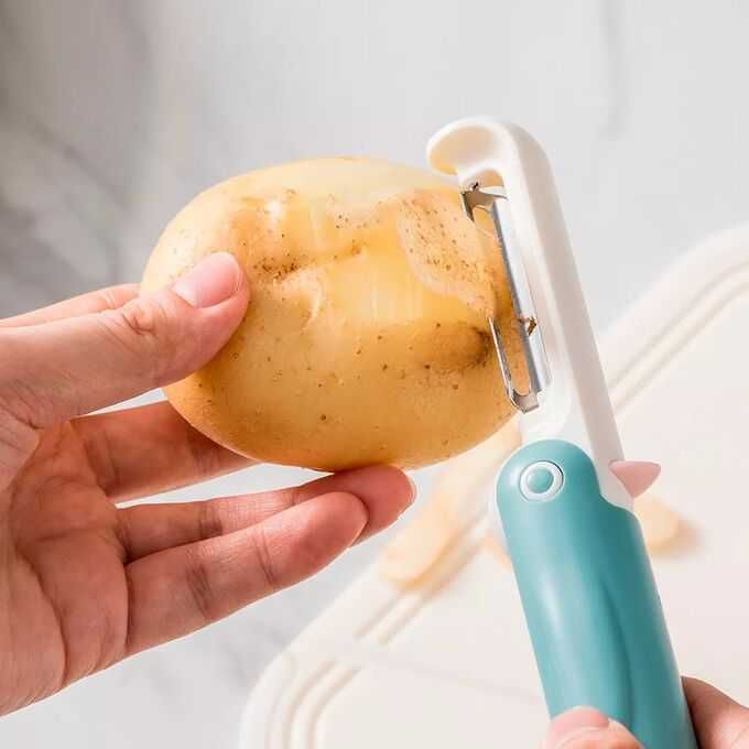 Овощечистка Xiaomi Jordan&Judy melon and fruit Peeler Blue H0233