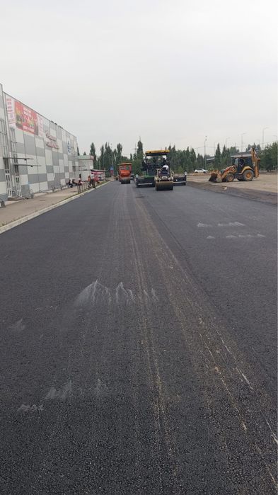 Асфальт,благоустройство, укладка асфльта