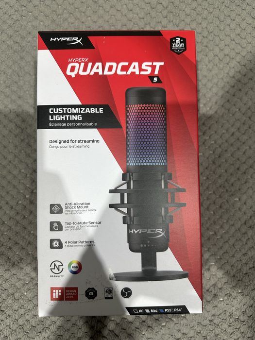 Microfon HyperX QUADCASTs