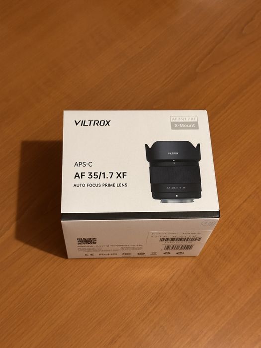Viltrox AF 35mm F1.7 APS-C  обектив за Fujifilm с X-Mount