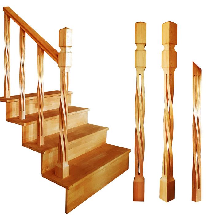 Balustrade din lemn