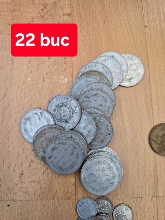 467 de monezi vechi România, nu sunt curățate