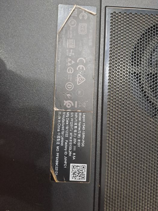 Lenovo Legion на запчасти