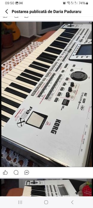 KORG PA3x varianta scurtă