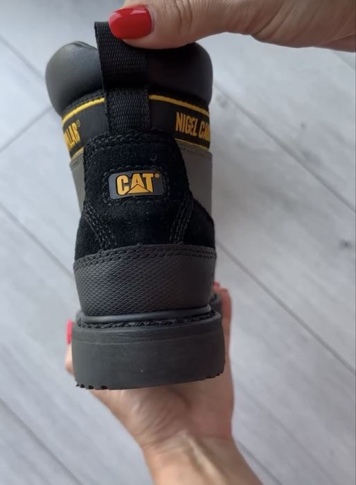 Ботинки CAT Utah Zip Black P111313 спецобувь