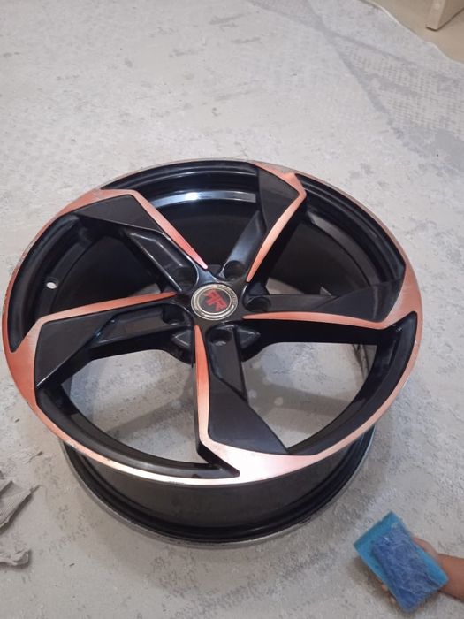 Титановые диски с резинами