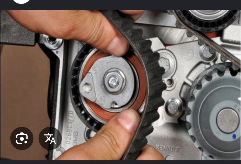 На выезд Замена ремень двегител