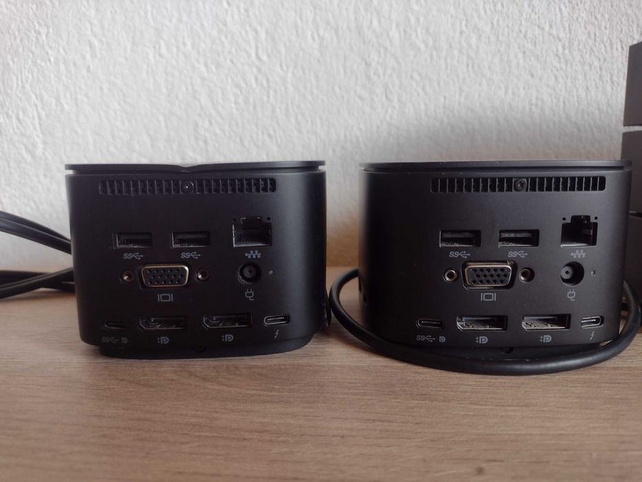 ЛОТ 3 x Targus Docking Station 100w и 2 х HP Docking station