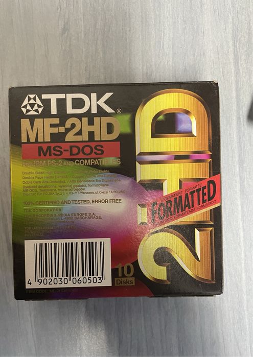 Dischete TDK MF-2HD