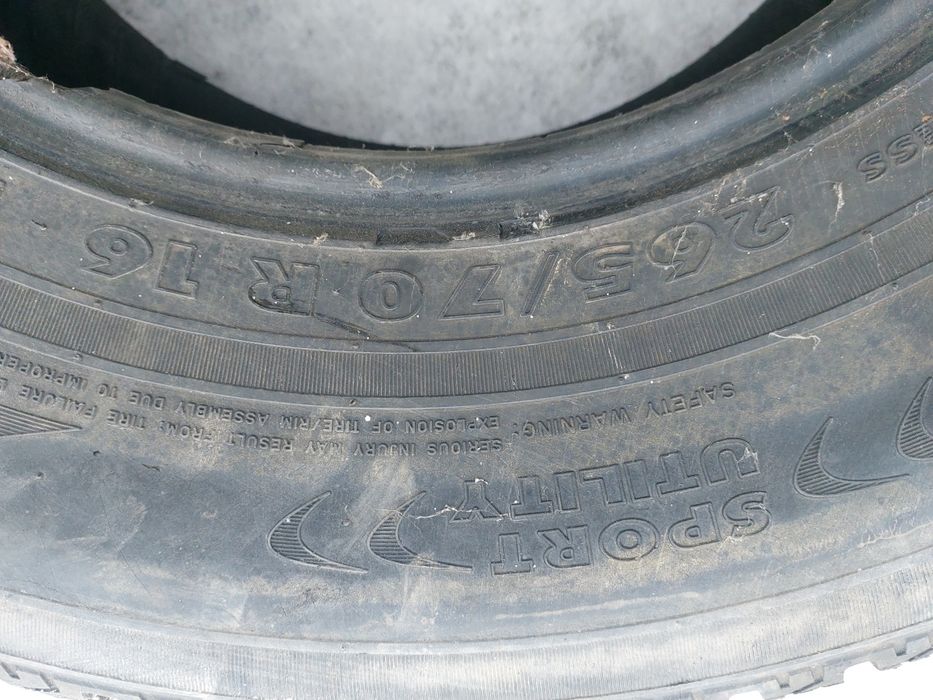Резина 265/70/16 зимняя
