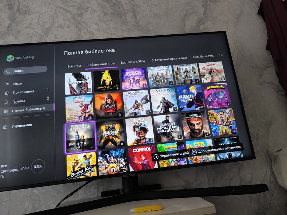 Xbox Series X 1 геймпад 100 та уйин