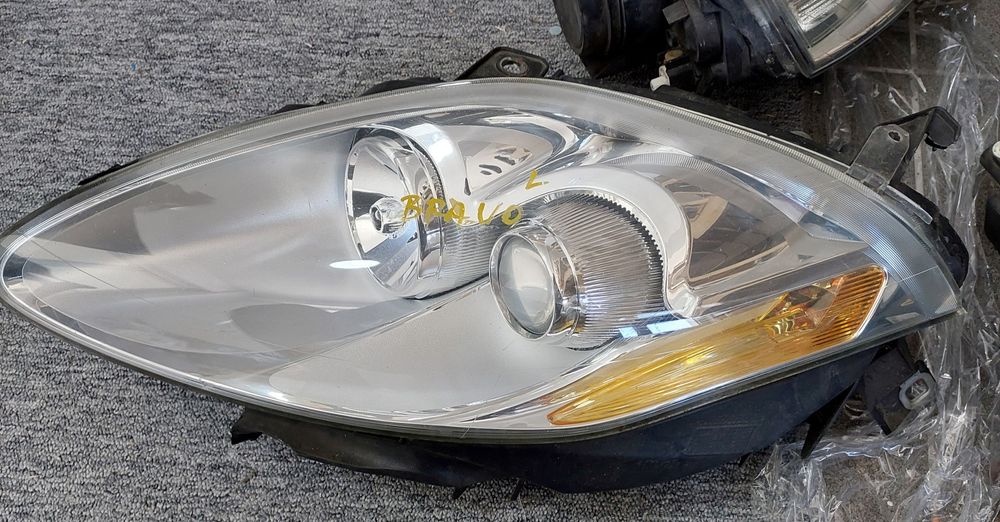 Far stanga dreapta Fiat Bravo cu lupa european