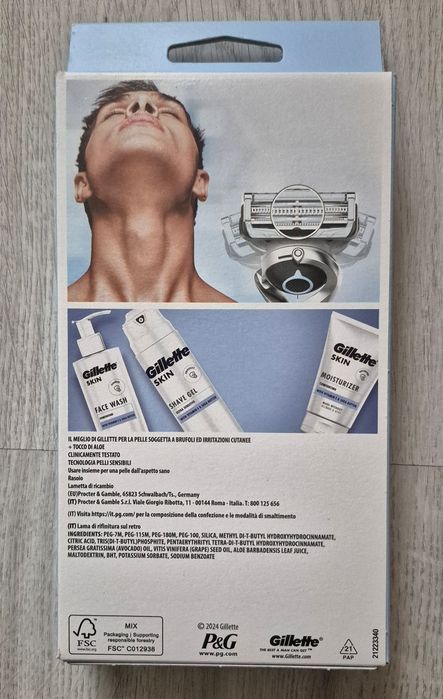 Aparat ras Gillette Skinguard