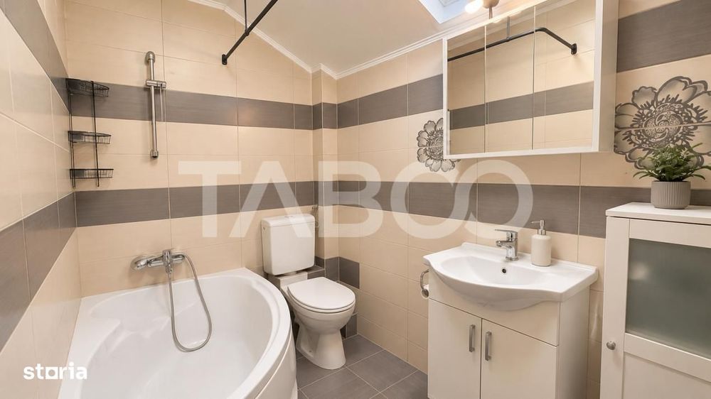 Apartament 3 camere de vanzare mobilat utilat 77 mp Arhitectilor Sibiu