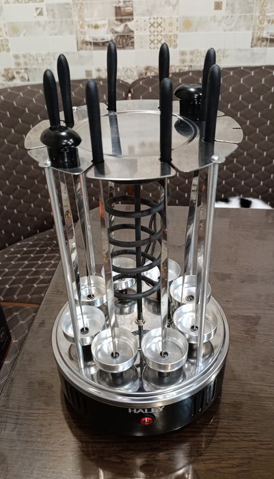 Электрошашлычница Haley 1500Вт