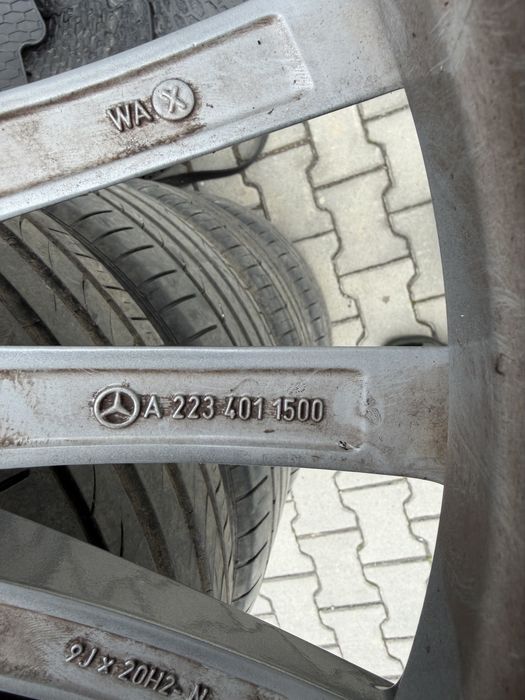 Оригинални джанти AMG 20" Цола за Mercedes W223 W222 C217 W167