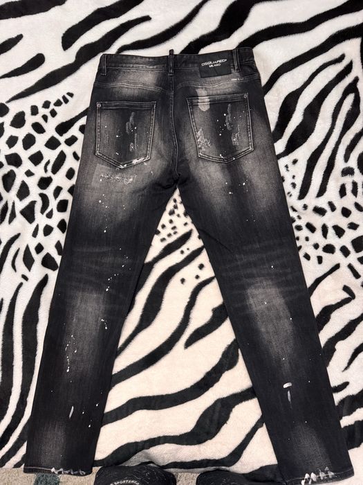 Blugi Dsquared2 Slim Jeans- Mărimea 32- Detalii pv pt dimensiuni
