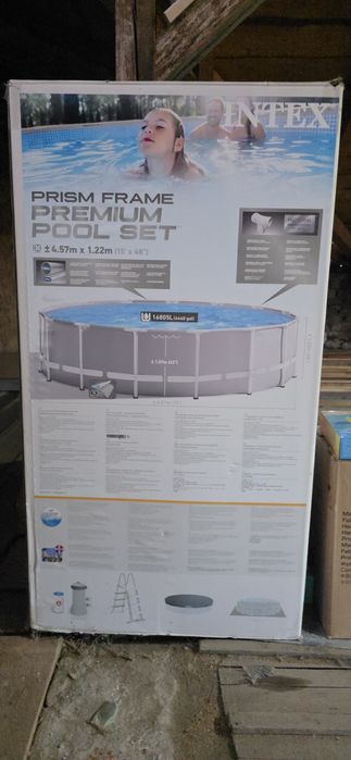 Piscină  Intex 4.57x122cm