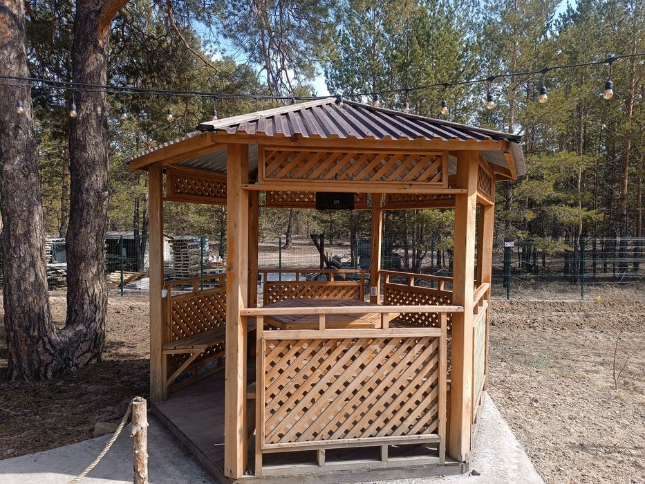 Беседки из дерева