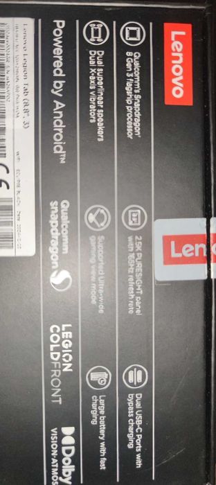 Lenovo Legion Tab 8.8, Gen 3  2025 12GB Ram + 256 GB cu Lenovo pen inc