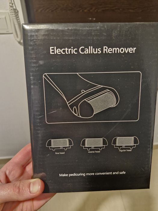 Pila electrica pt picioare/calus, elimina pielea moarta, picioare fine