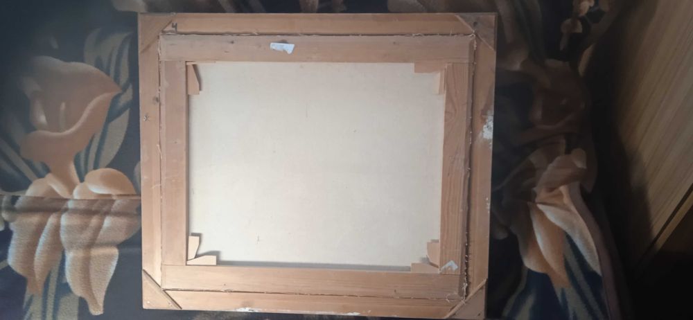 Шведски  художник Ohlsson  1945 г маслена картина