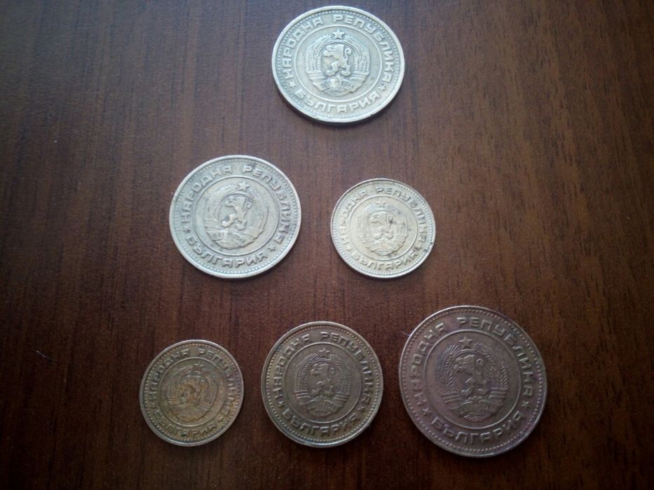 Лот монети - Унгария, Румъния, ГДР, НРБ и Република България