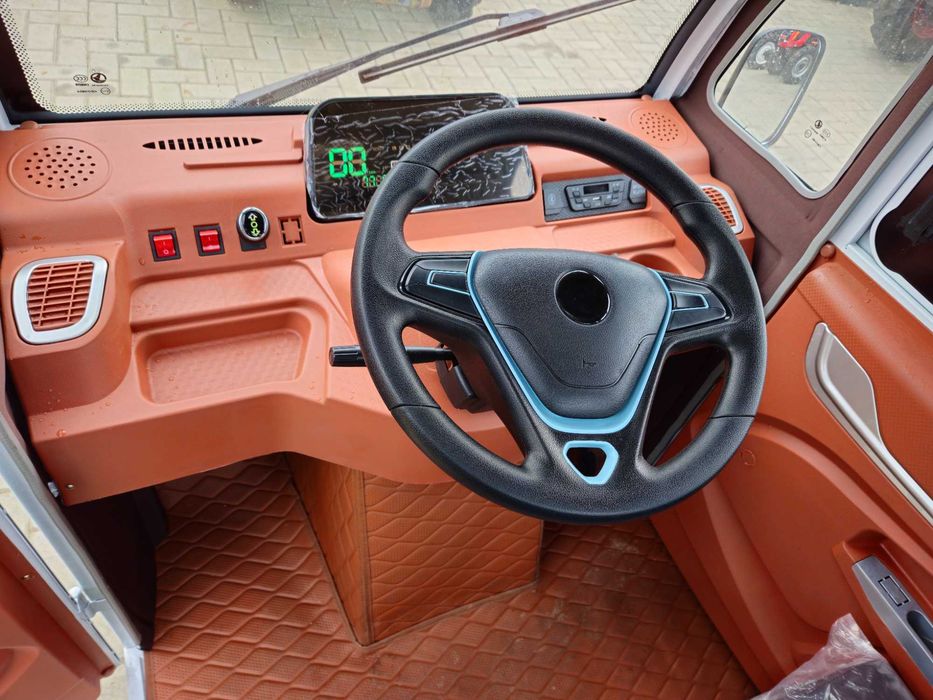 Tricicleta electrica KUBA E-KAMYONET cu cabina 25 KM/H