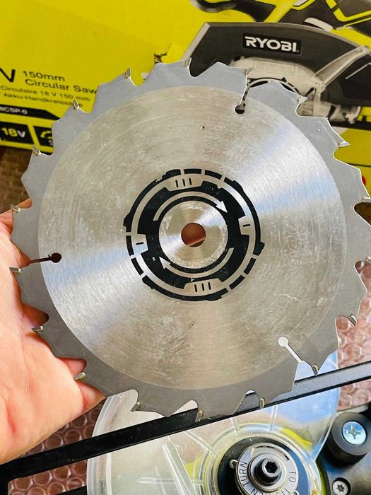 Fierastrau circular Ryobi 18V ONE+, RWSL1801M, diametru panza 150 mm