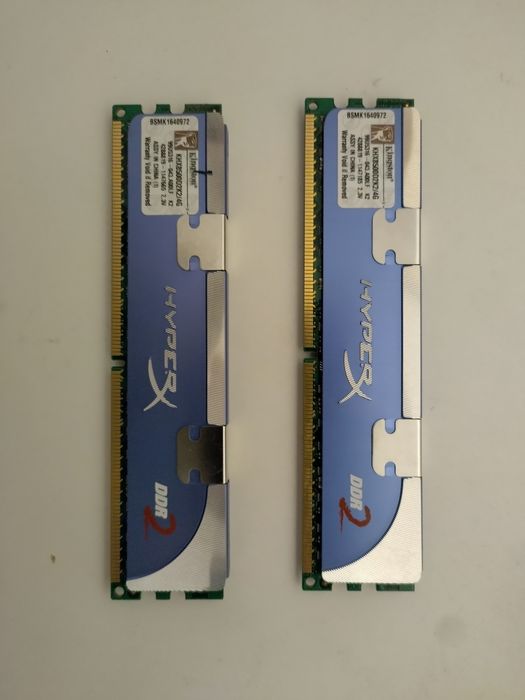 Kit 4GB (2x2GB) DDR2 1066 Kingston hyperX, testat