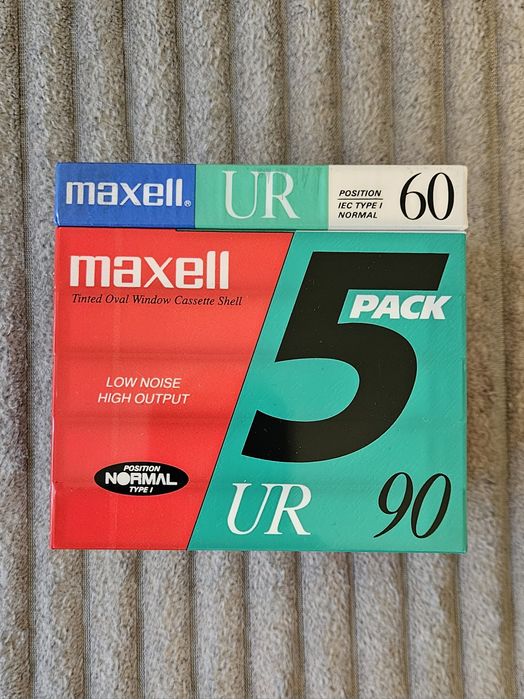6 Casete Audio Maxell 1988
