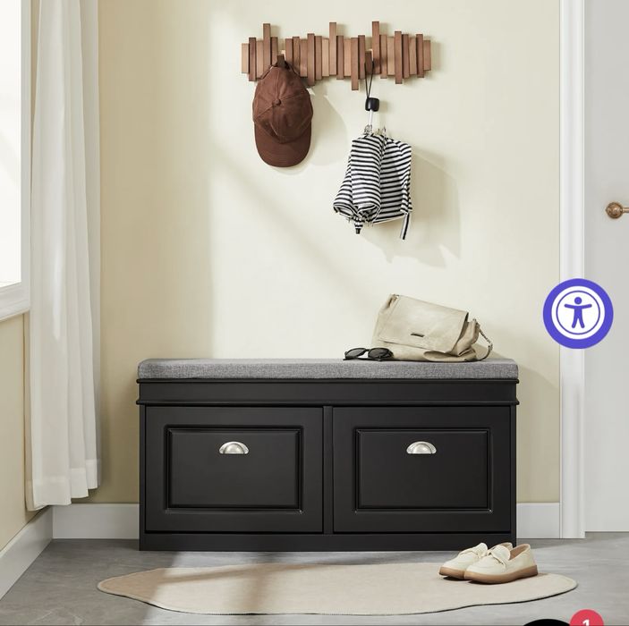 Pantofar cu banca si perna sezut, design modern, FainHaus Cluj