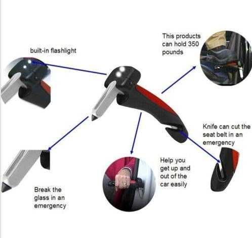 Преносима помощна дръжка за кола Car Handle