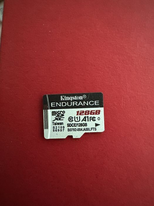 Card de memorie Kingston MicroSDXC Endurance, 128GB, 95R/45W, Clasa 10, UHS-I
