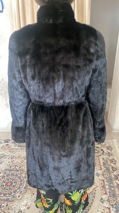 Норковая шуба и сумка