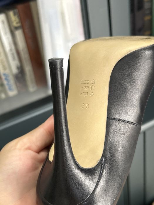 Кожаные туфли 38 размер