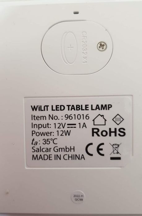 Lampa cu touch,ceas si incarcare telefon