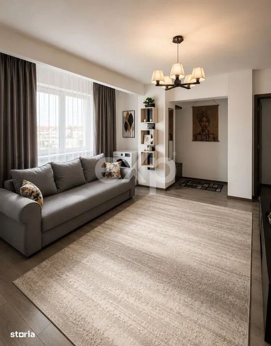 De vanzare apartament 2 camere decomandate , bloc nou, et 5/9, 55,72 m