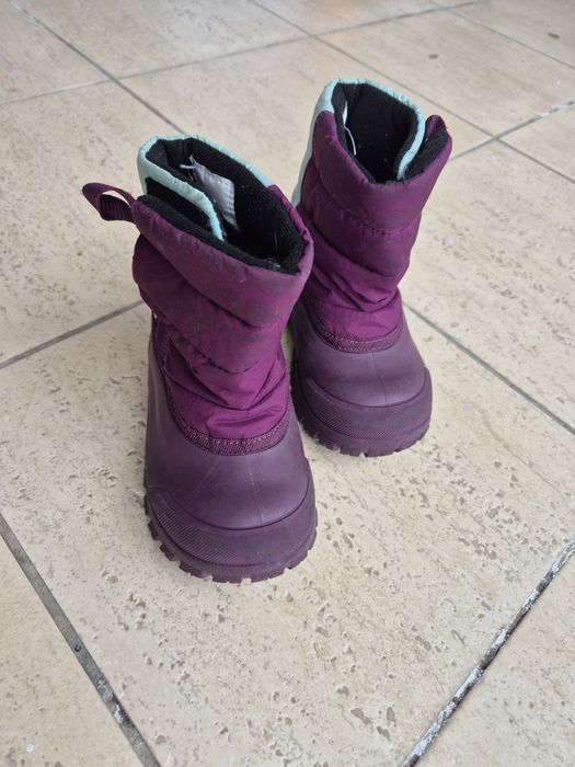 Cizme de iarnă pentru copii – Impermeabile, călduroase, mov