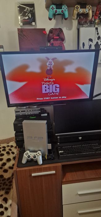 Vând Playstation 2 Phat Gri/ Ps2 Phat Gri